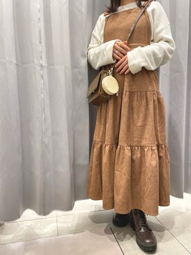 「LOWRYS FARM（ローリーズファーム）のアイテム（財布/小物）」を使った、tさん（レディース・150cm）の冬コーディネート