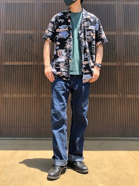 「HEAD LIGHT（ヘッドライト）のアイテム」を使った、iamimaichさん（メンズ・177cm）の夏コーディネート