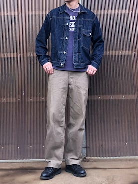 WAREHOUSE(ウエアハウス)のデニムジャケットを使った人気