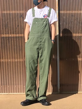 「COOKMAN（クックマン）のアイテム（トップス）」を使った、iamimaichさん（メンズ・177cm）の夏コーディネート