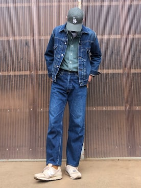 「Eddie Bauer（エディーバウアー）のアイテム（シャツ/ブラウス）」を使った、iamimaichさん（メンズ・177cm）の春コーディネート