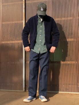 「Eddie Bauer（エディーバウアー）のアイテム（シャツ/ブラウス）」を使った、iamimaichさん（メンズ・177cm）の春コーディネート