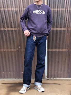 「JELADO（ジェラード）のアイテム」を使った、iamimaichさん（メンズ・177cm）の秋コーディネート