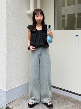 hikkaa1107さん（レディース・158cm）の春コーディネート