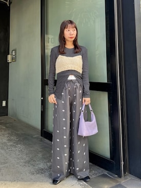 hikkaa1107さん（レディース・158cm）の冬コーディネート