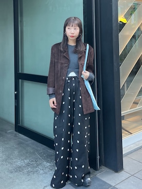 hikkaa1107さん（レディース・158cm）の冬コーディネート