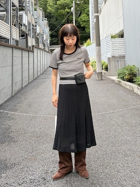 hikkaa1107さん（レディース・158cm）の夏コーディネート