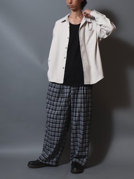 「ANPAS（アンパス）のアイテム」を使った、ANPASさん（メンズ・181cm）の秋コーディネート