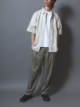 ANPASさん（メンズ・181cm）の夏コーディネート
