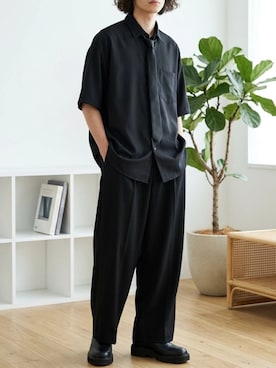 ANPASさん（メンズ・181cm）の夏コーディネート