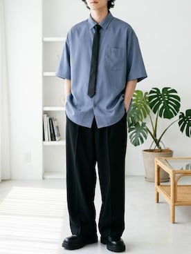 ANPASさん(メンズ・181cm)の夏コーディネート
