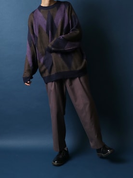 ANPASさん（メンズ・178cm）の秋コーディネート