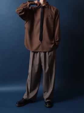 Rinanさん（メンズ・178cm）の秋コーディネート