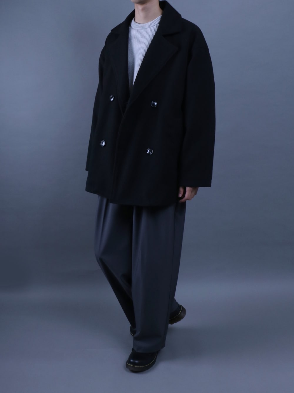 【新品】ナエnaeTraditional Melton Coat Pコート上質 Traditional Melton Coat | Na.e