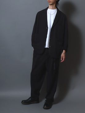 ANPASさん（メンズ・181cm）の夏コーディネート