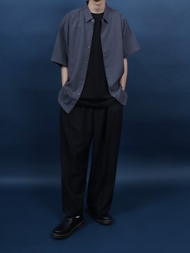 「アイテム（ドレスシューズ）」を使った、Rinanさん（メンズ・178cm）の夏コーディネート