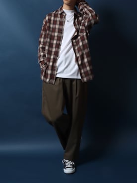 ANPASさん（メンズ・178cm）の秋コーディネート