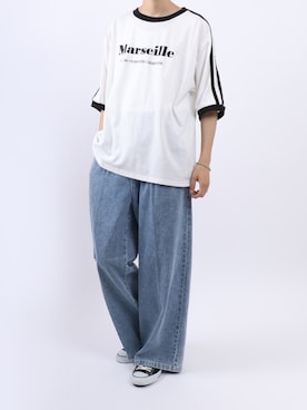 ANPASさん（メンズ・178cm）の夏コーディネート