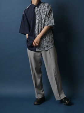 ANPASさん(メンズ・178cm)の夏コーディネート