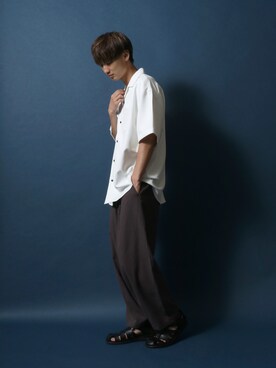 ANPASさん（メンズ・178cm）の夏コーディネート