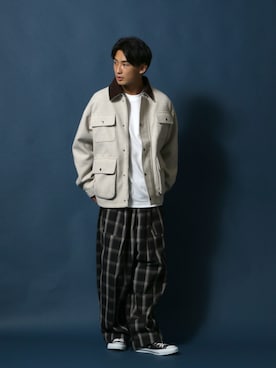 ANPASさん(メンズ・178cm)の秋コーディネート