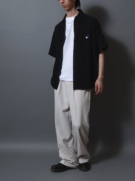 ANPASさん（メンズ・181cm）の夏コーディネート