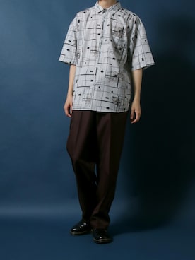 ANPASさん（メンズ・178cm）の夏コーディネート