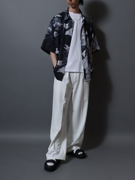 ANPASさん（メンズ・181cm）の春コーディネート
