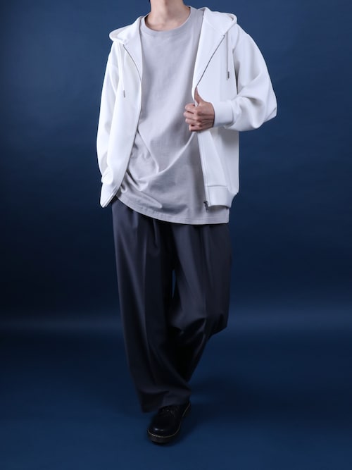 セール】Soft Cardboard Knit Oversized Full Zip Hoodie/別注 セール】Soft Cardboard Knit Oversized Full Zip Hoodie/別注