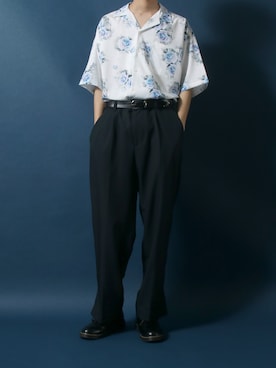 ANPASさん（メンズ・178cm）の夏コーディネート