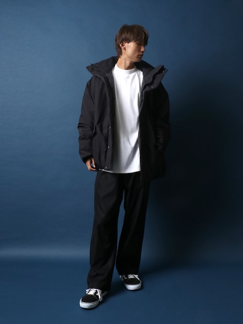 セール】Stretch Volume High Neck Eco Down Jacket/別注