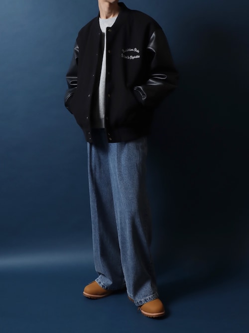 BROCKHAMPTON スタジャン　Ｍサイズ　パッチ25個付 BROCKHAMPTON スタジャン Mサイズ パッチ25個付 デザインスタジャン