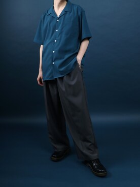 ANPASさん（メンズ・178cm）の夏コーディネート