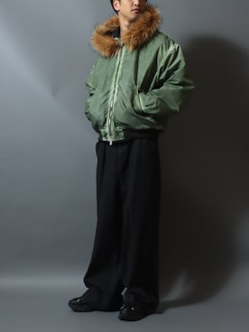 ANPASさん（メンズ・181cm）の秋コーディネート