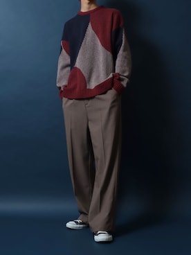 ANPASさん（メンズ・178cm）の秋コーディネート