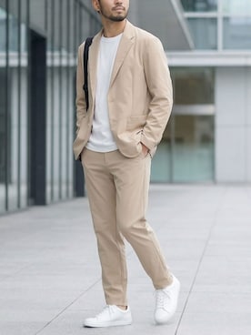 「ANPAS（アンパス）のアイテム」を使った、ANPASさん（メンズ・181cm）の冬コーディネート