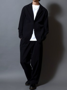 「ANPAS（アンパス）のアイテム」を使った、ANPASさん（メンズ・181cm）の秋コーディネート