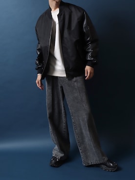 ANPASさん（メンズ・181cm）の秋コーディネート