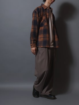 「ANPAS（アンパス）のアイテム」を使った、ANPASさん（メンズ・181cm）の秋コーディネート