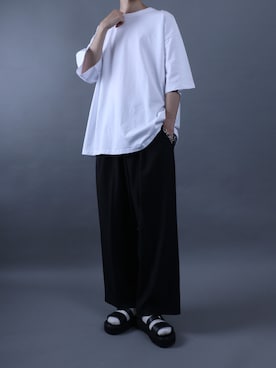 ANPASさん（メンズ・178cm）の夏コーディネート