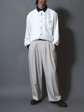 「ANPAS（アンパス）のアイテム」を使った、ANPASさん（メンズ・181cm）の秋コーディネート