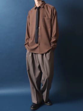 ANPASさん（メンズ・181cm）の秋コーディネート