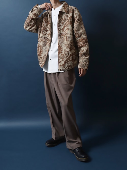 セール】2025AW新色追加 Gobelin Weaving Paisley Pattern Blouson
