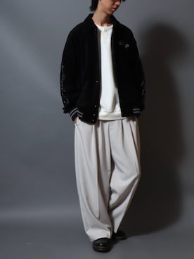 「ANPAS（アンパス）のアイテム」を使った、ANPASさん（メンズ・181cm）の秋コーディネート