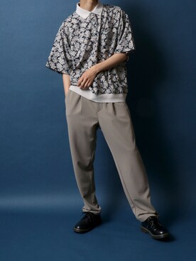 ANPASさん（メンズ・178cm）の夏コーディネート
