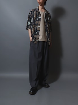 ANPASさん（メンズ・181cm）の春コーディネート