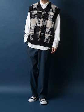 ANPASさん(メンズ・178cm)の秋コーディネート