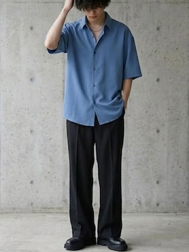 ANPASさん（メンズ・181cm）の春コーディネート