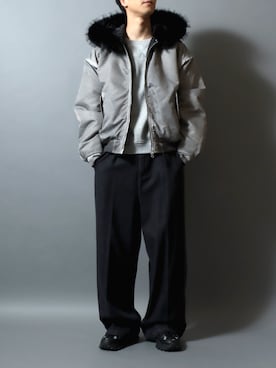 「オトナカジュアル」｜ANPASさん（メンズ・181cm）の冬コーディネート