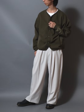 「ANPAS（アンパス）のアイテム」を使った、ANPASさん（メンズ・181cm）の秋コーディネート